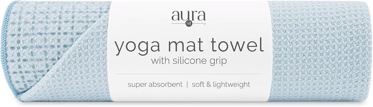 S&T INC. Aura Toalla de microfibra para esterilla de yoga con a...