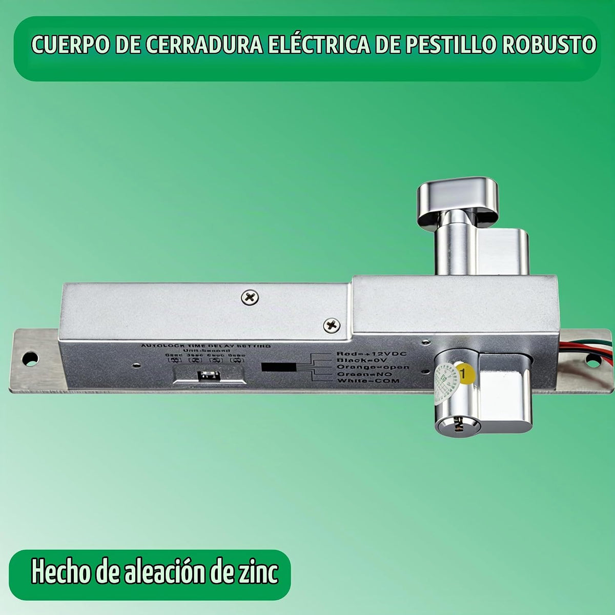 UHPPOTE Cilindro abierto manual eléctrico de la robustez segura del...