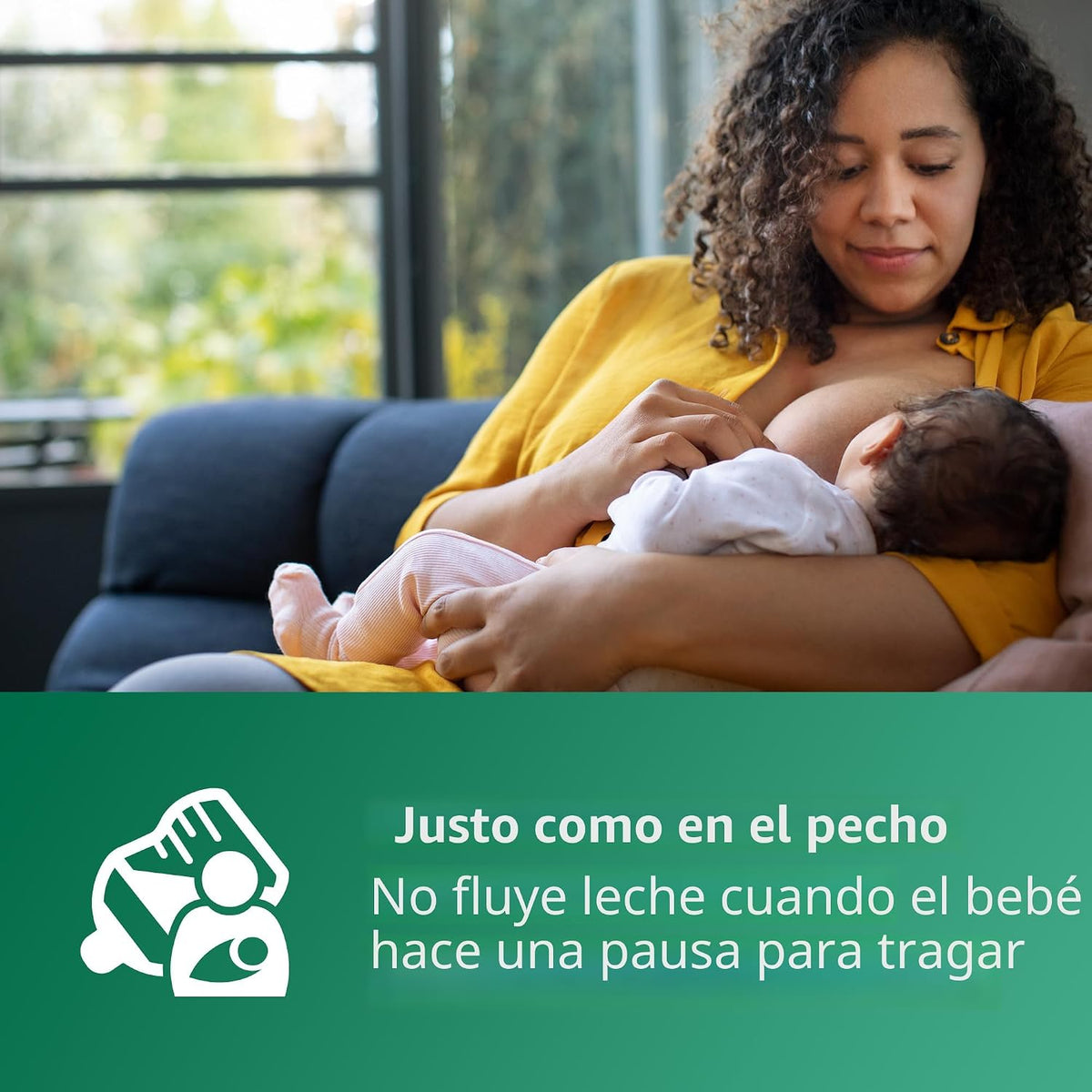 Philips Avent Biberones de vidrio natural, flujo medio, 8 onzas, si...