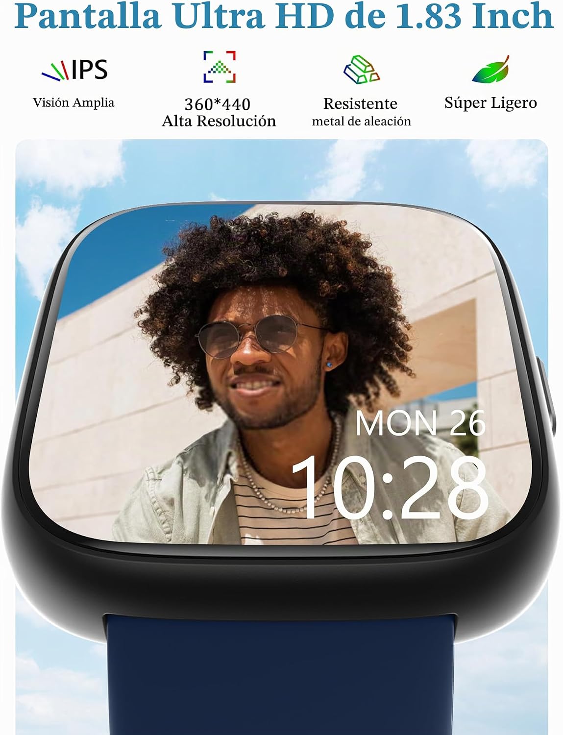 LODIMEKE Reloj inteligente, Alexa incorporado, responder\/hacer lla...
