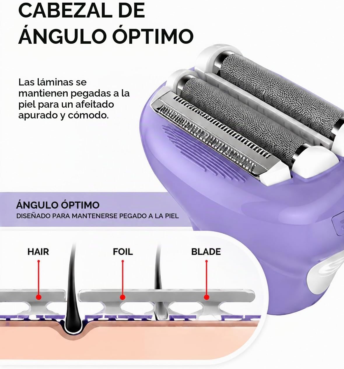 Depiladora eléctrica recargable Remington WDF5030 para dama, para d...