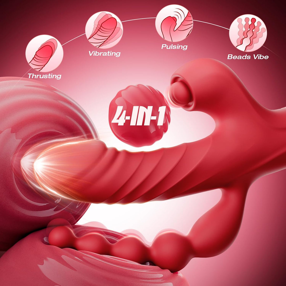 Toendi G Spot Consolador Consolador Vibrador Juguetes Sexuales con...