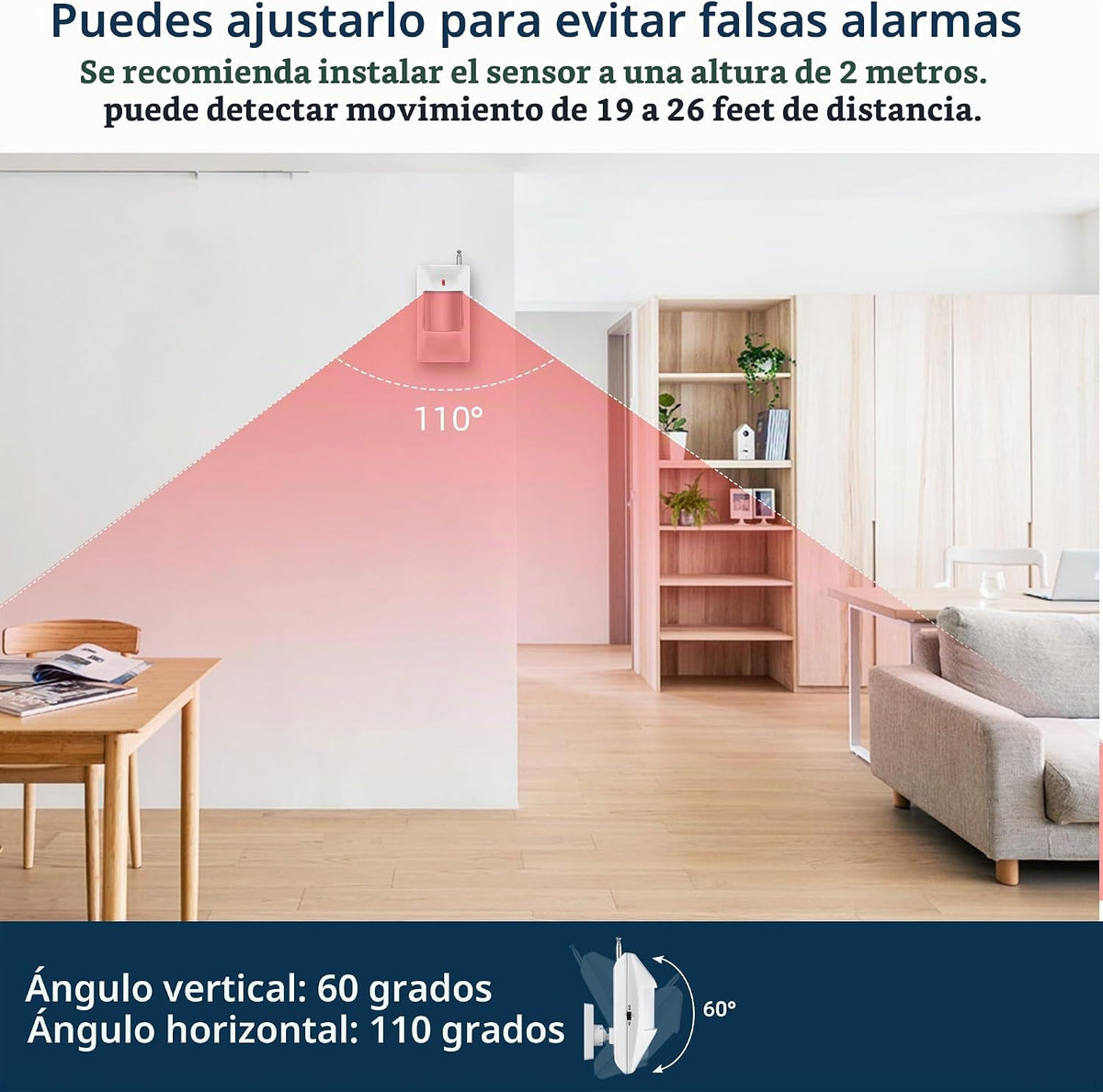 Sistema de alarma WiFi para el hogar, sistema de alarma inalámbrico...