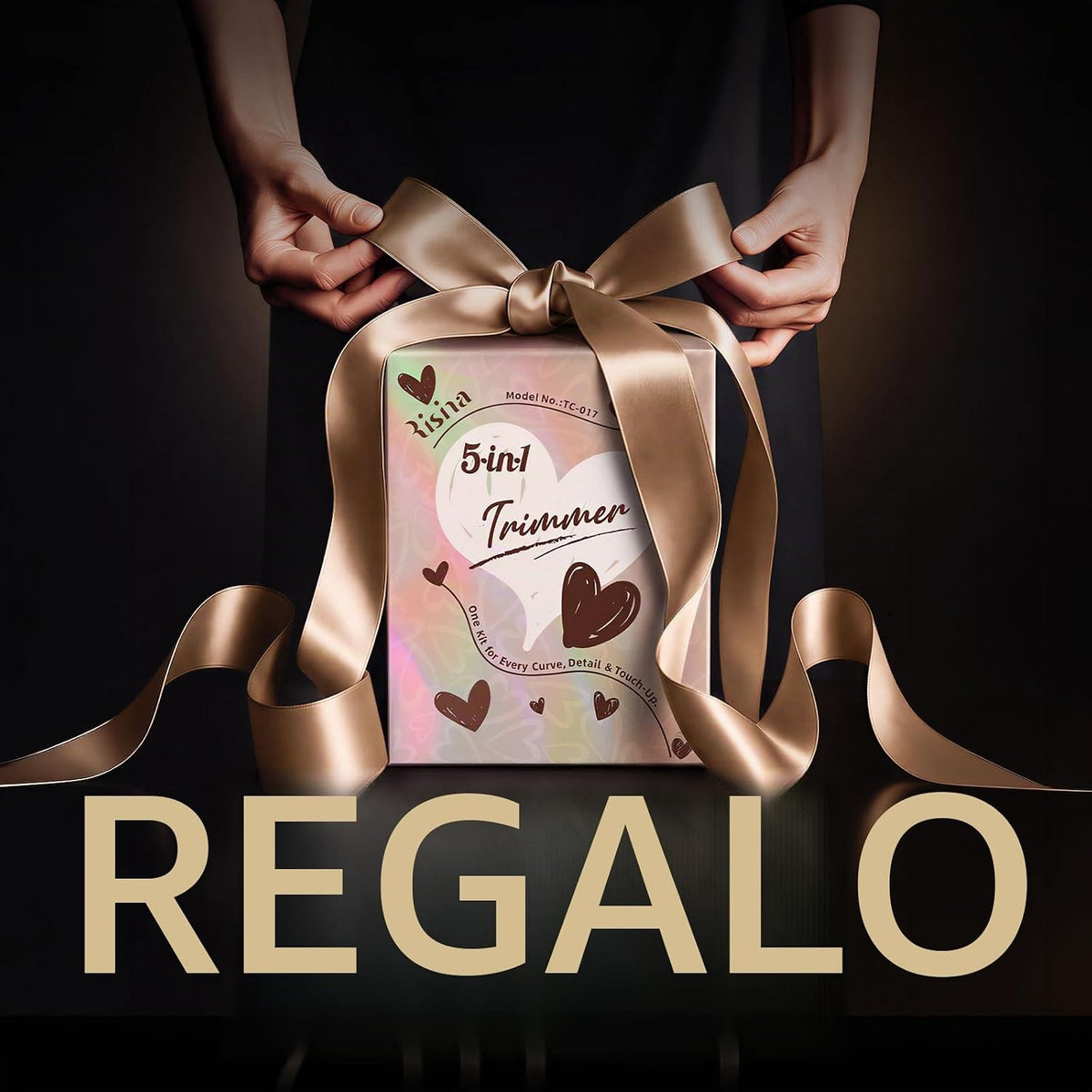 Risina - Recortadora de bikini 5 en 1 para mujer, regalos de cumple...