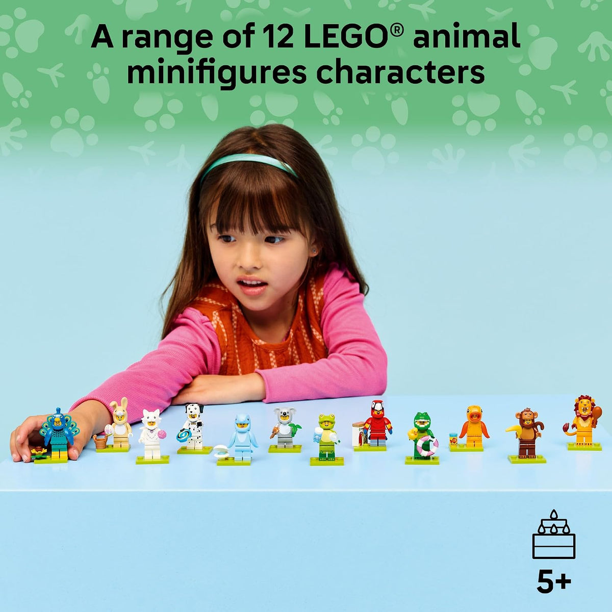 LEGO Minifigures Animal Series 28 Paquete de 6 66813 | Caja misteri...