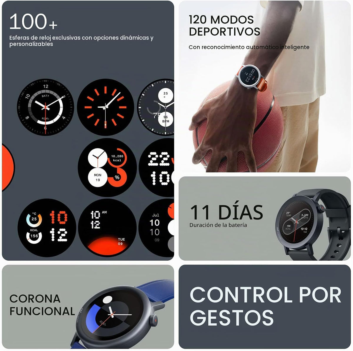 CMF Watch Pro 2 Reloj Inteligente para Hombres y Mujeres, Rastreado...
