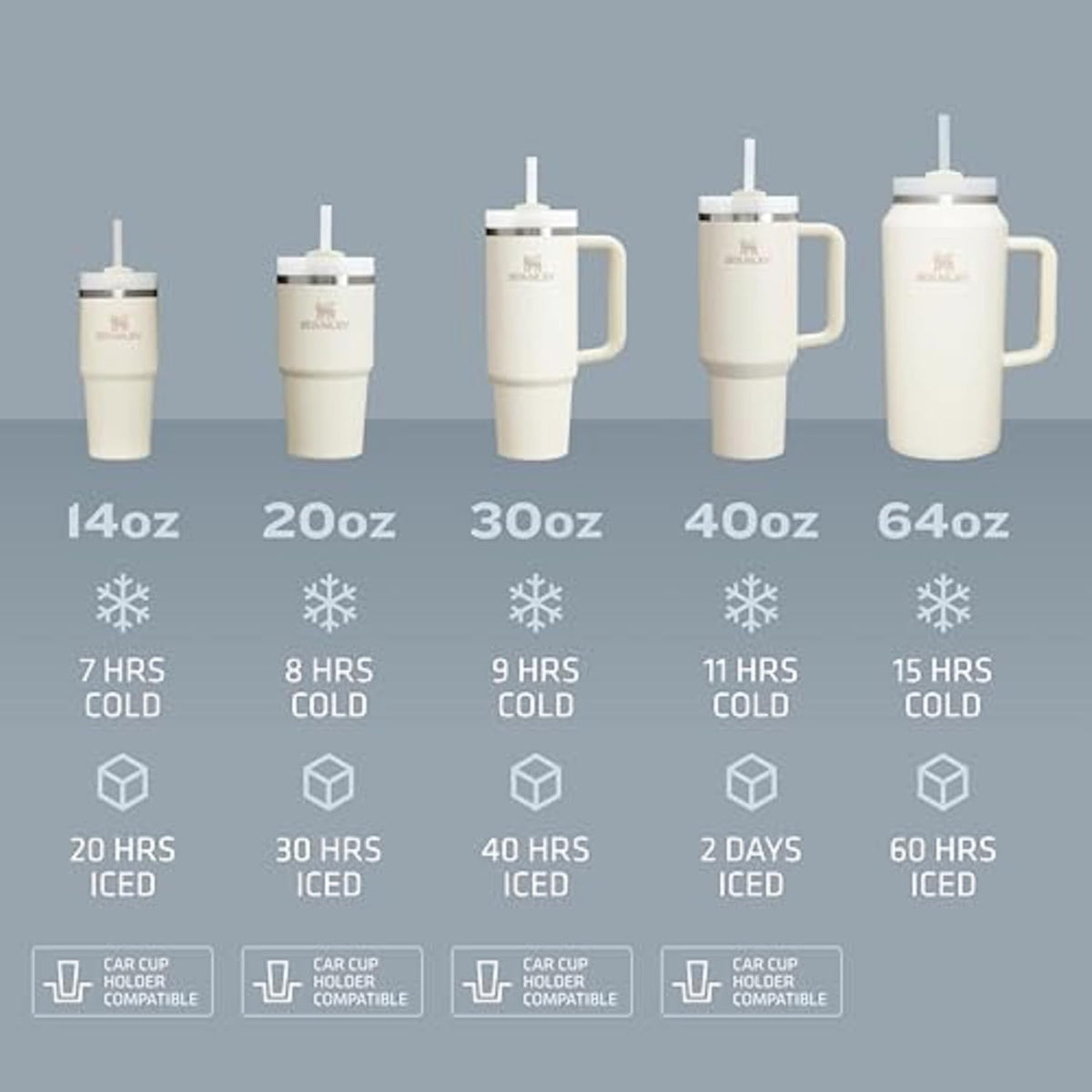 STANLEY Quencher H2.0 Flow State - Vaso de 40 onzas, color negro |...
