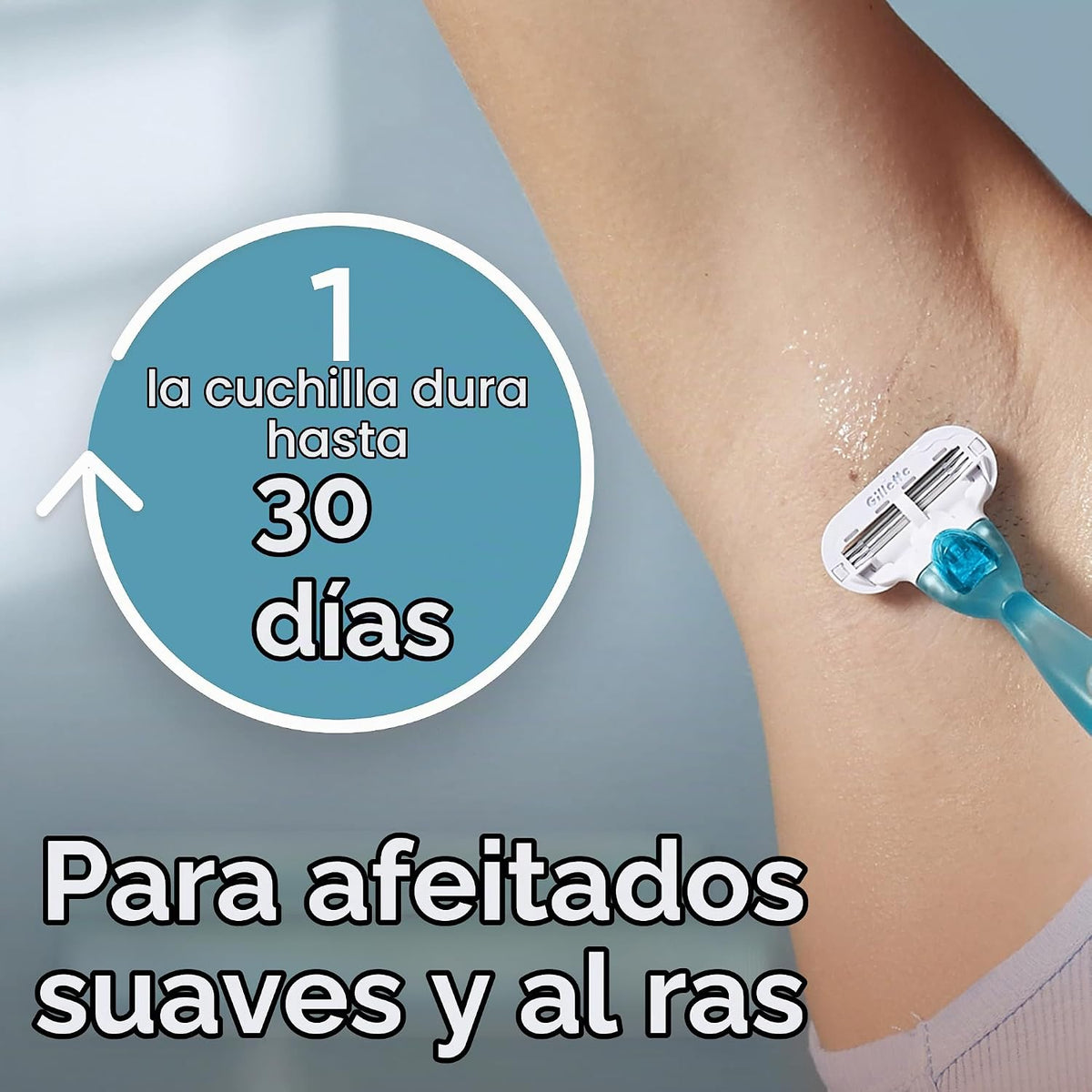 Maquinilla de afeitar para mujer Gillette Venus, 1 mango + 2 recamb...