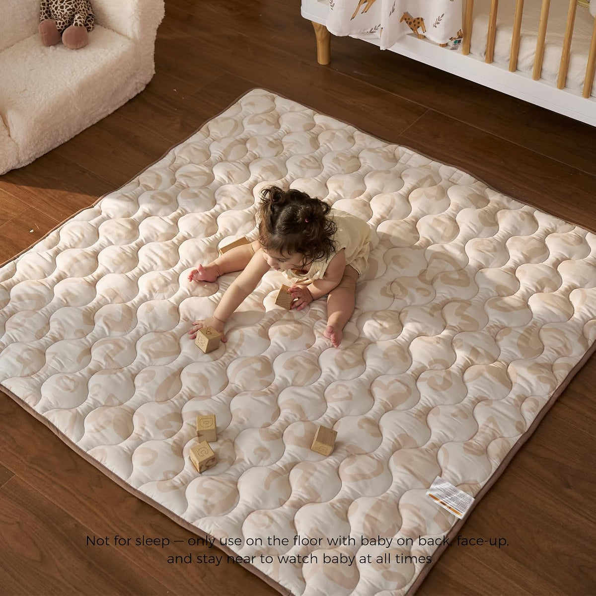Momcozy - Alfombra de juego para bebé, 50 x 50 pulgadas, tapete gru...