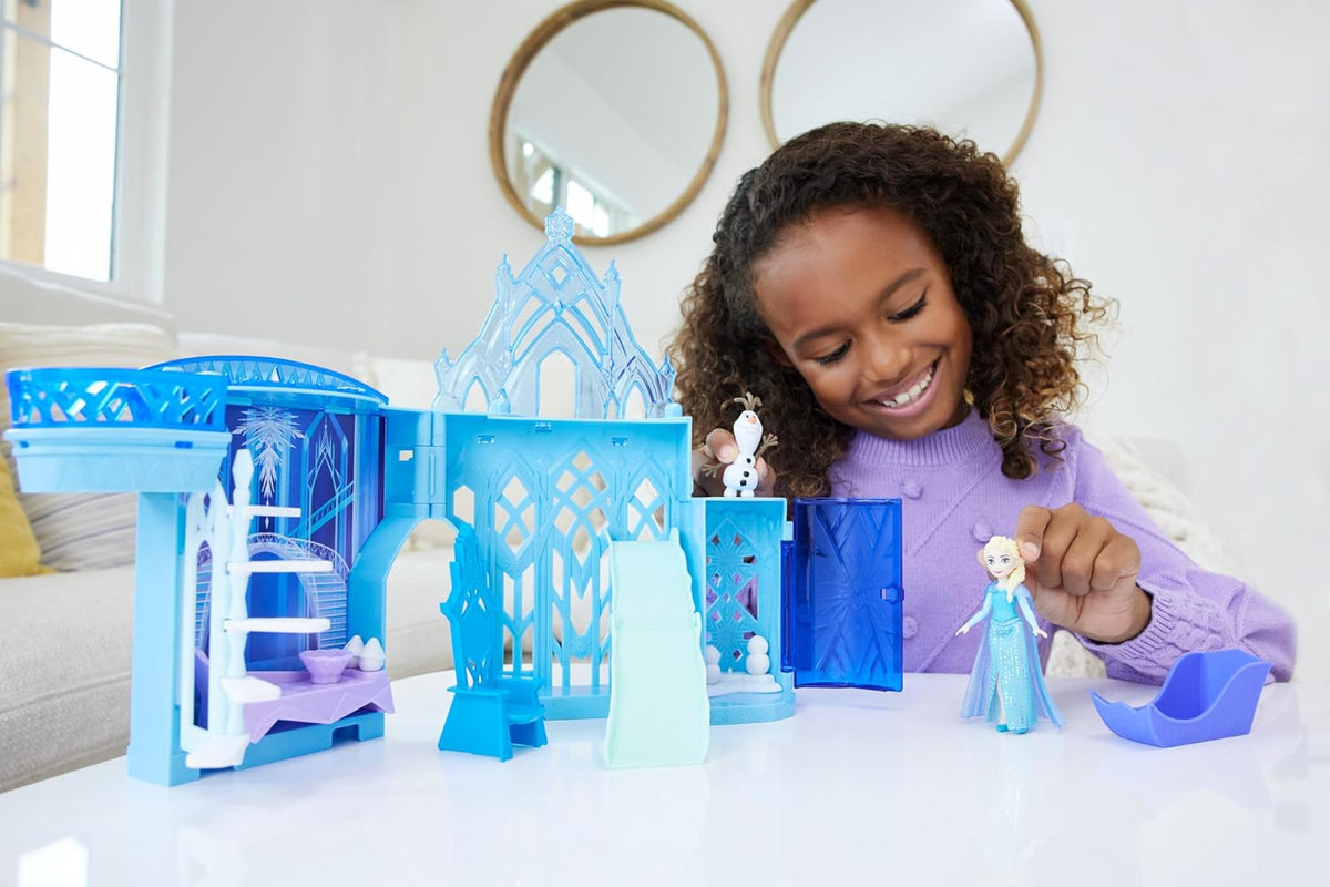 Mattel Disney Frozen Juguetes, Elsa Palacio de Hielo Storytime Stac...