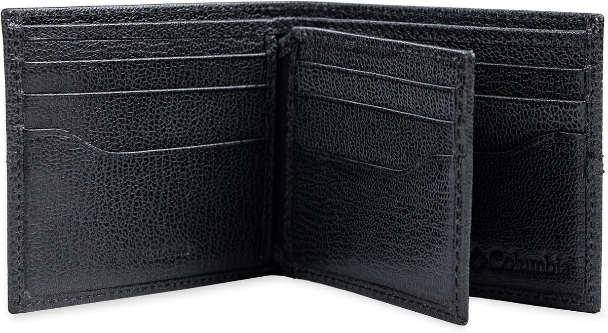 Columbia Billetera plegable delgada RFID para hombre con ventana de...