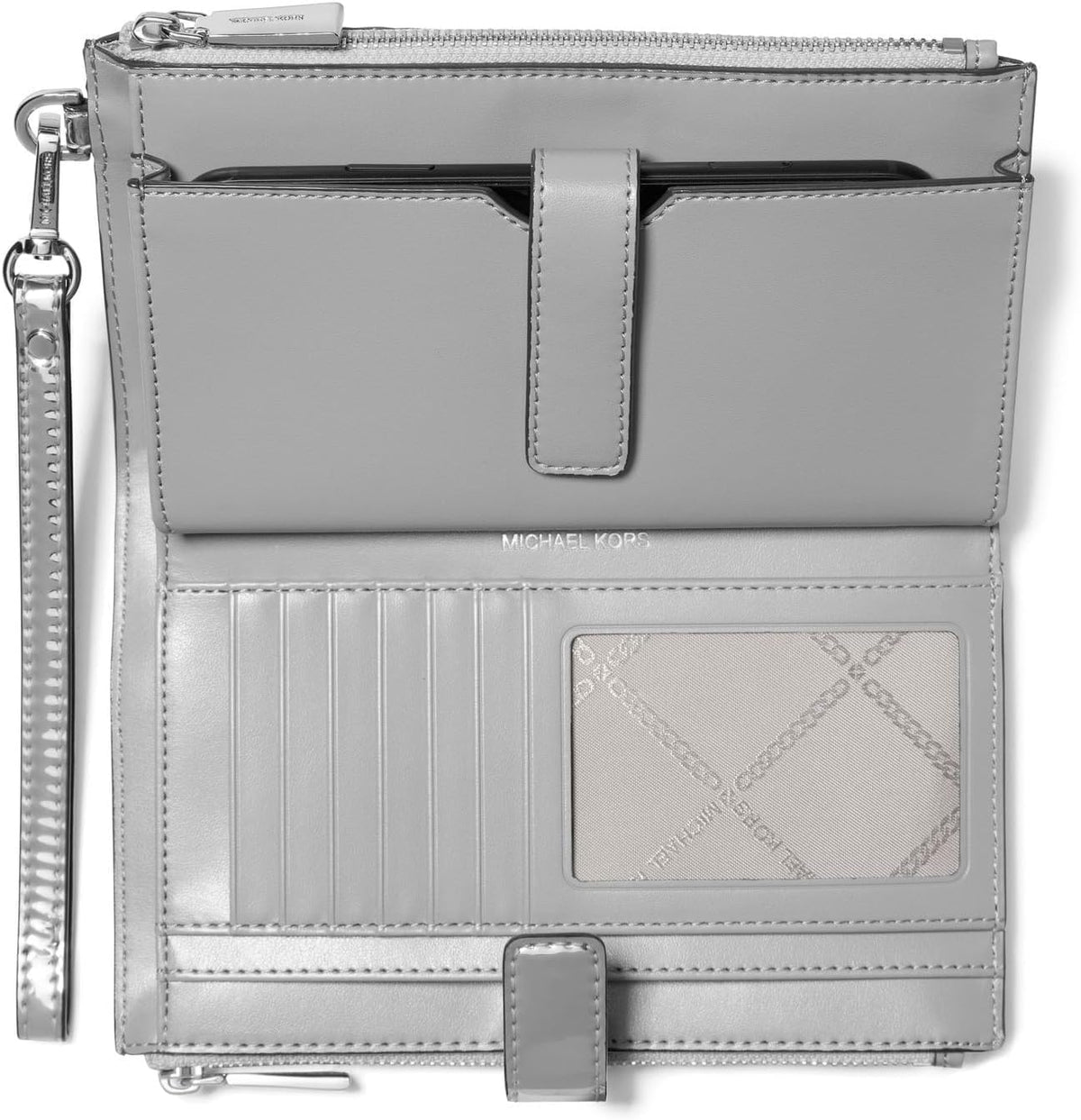 Michael Kors - Cartera de viaje con doble cremallera, de PVC