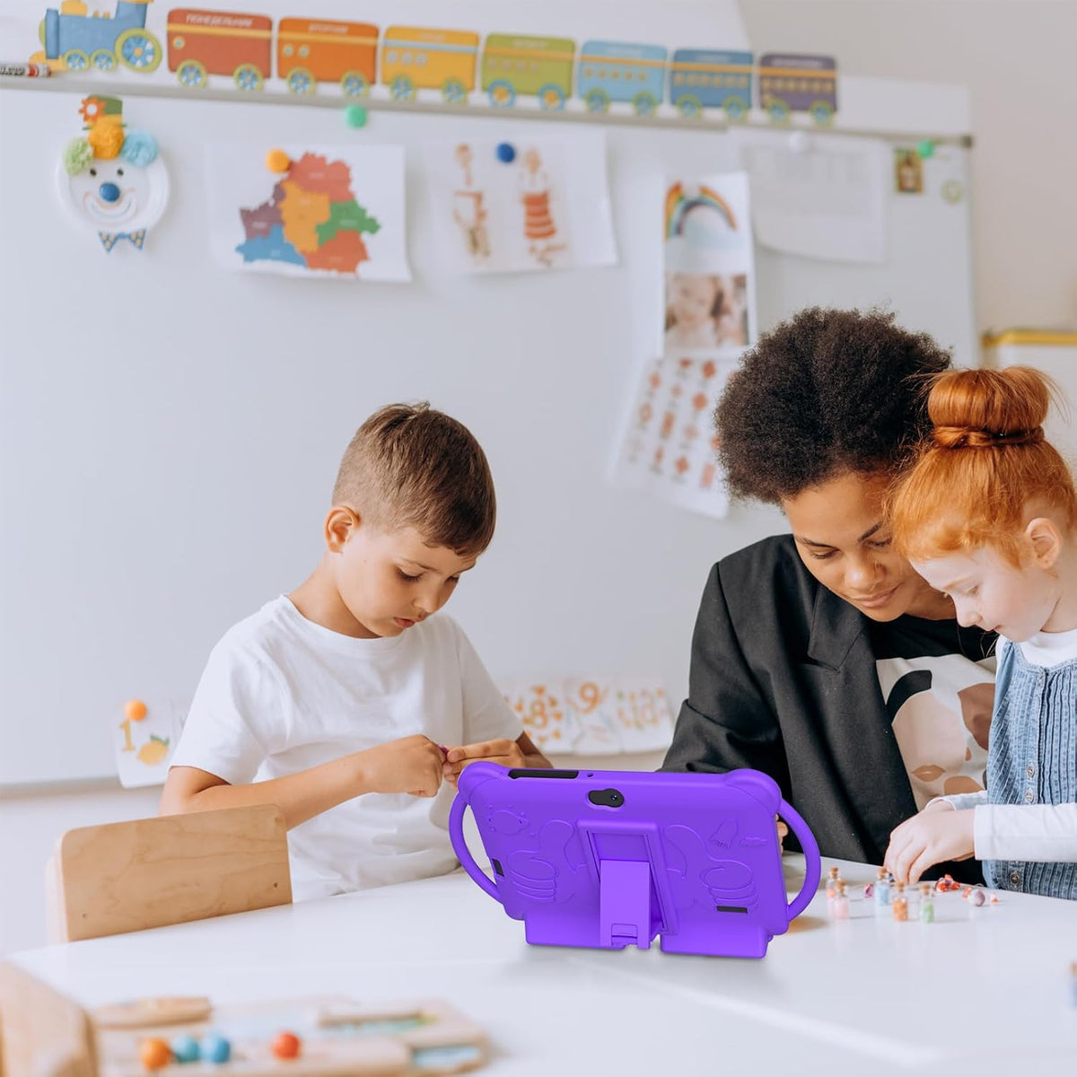 HOTTABLET Tableta para niños Android de 7 pulgadas, 4 GB de RAM 32...