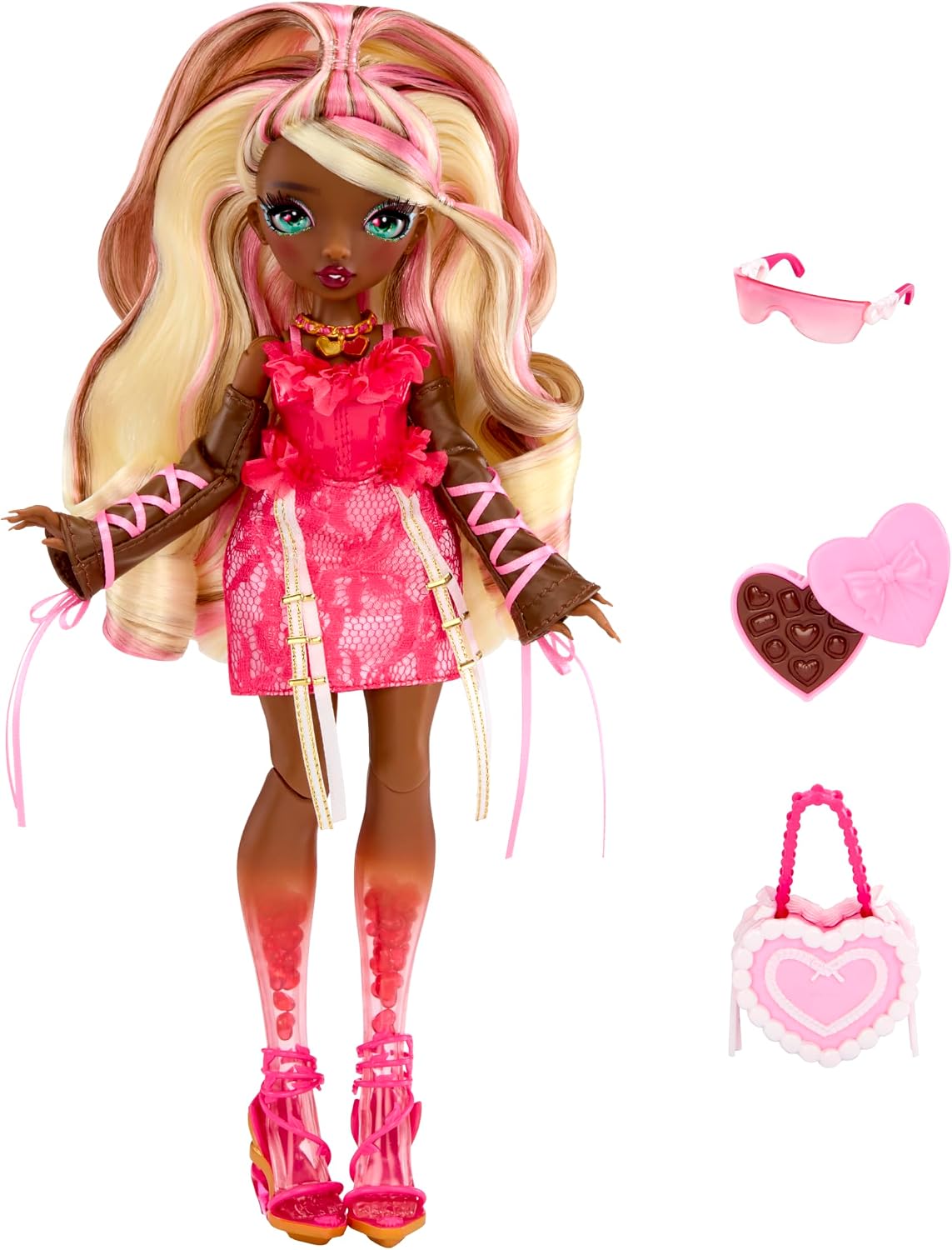 Mirror Mi Amora Valentina - Muñeca de moda con accesorios, muñeca d...