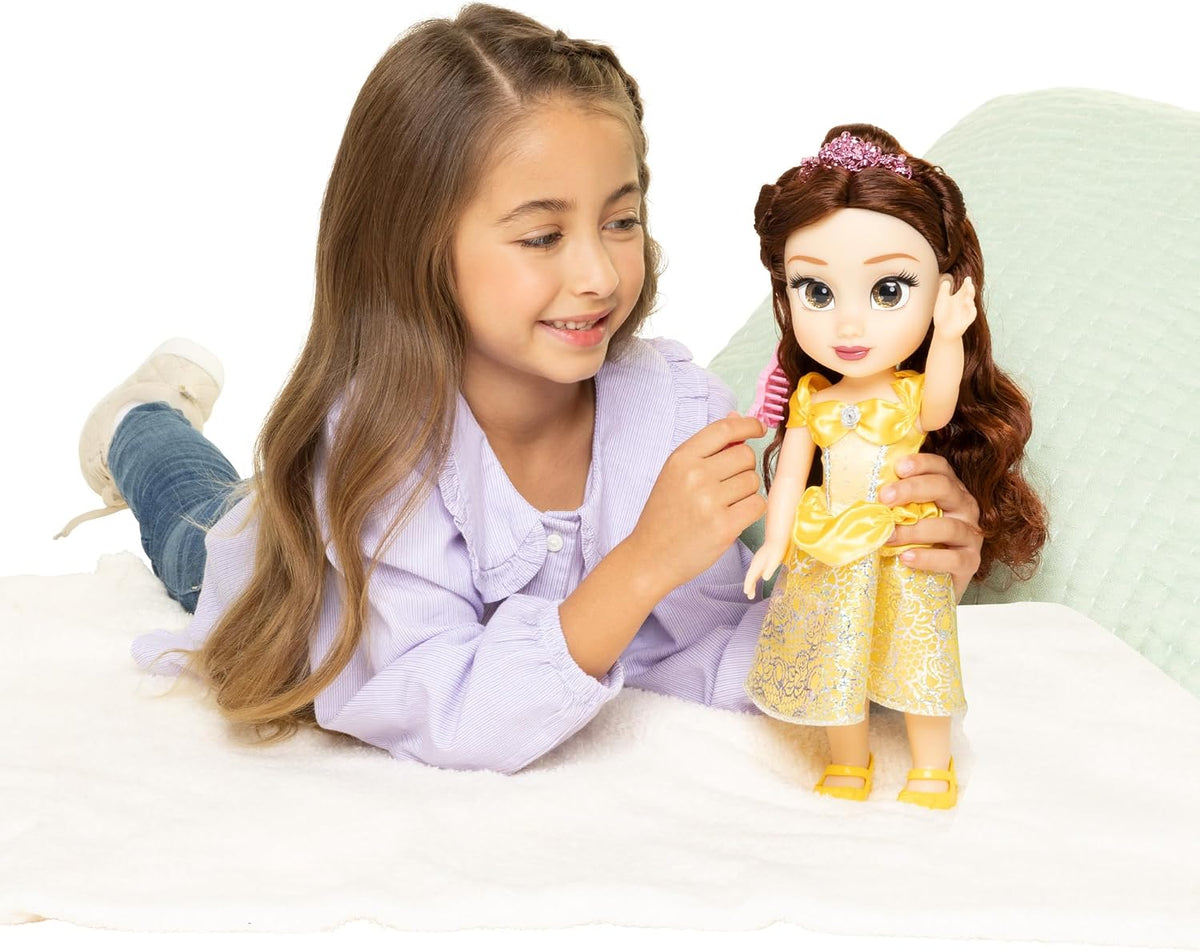 Muñeca Disney Princess My Friend Belle de 14 pulgadas de alto, incl...