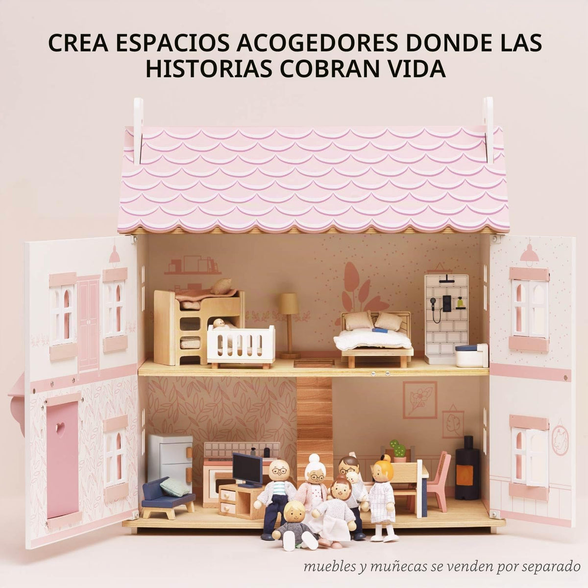 Le Toy Van Daisylane Collection Bluebird - Juego de muebles y casa...