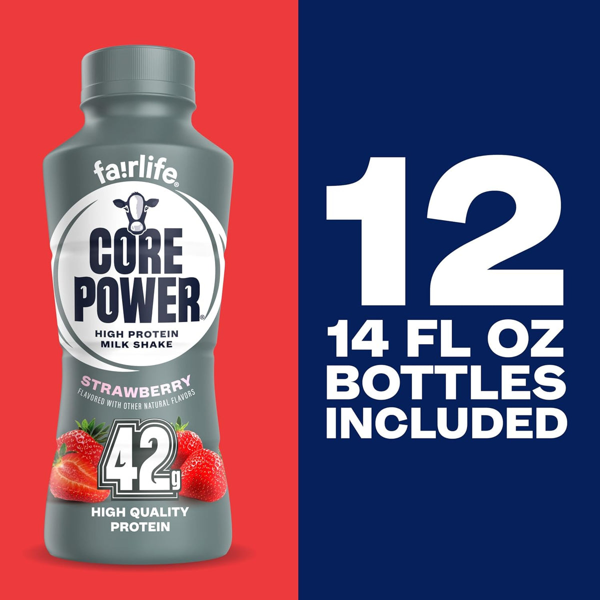 Fairlife Core Power Elite - Batido de leche de alto contenido prote...