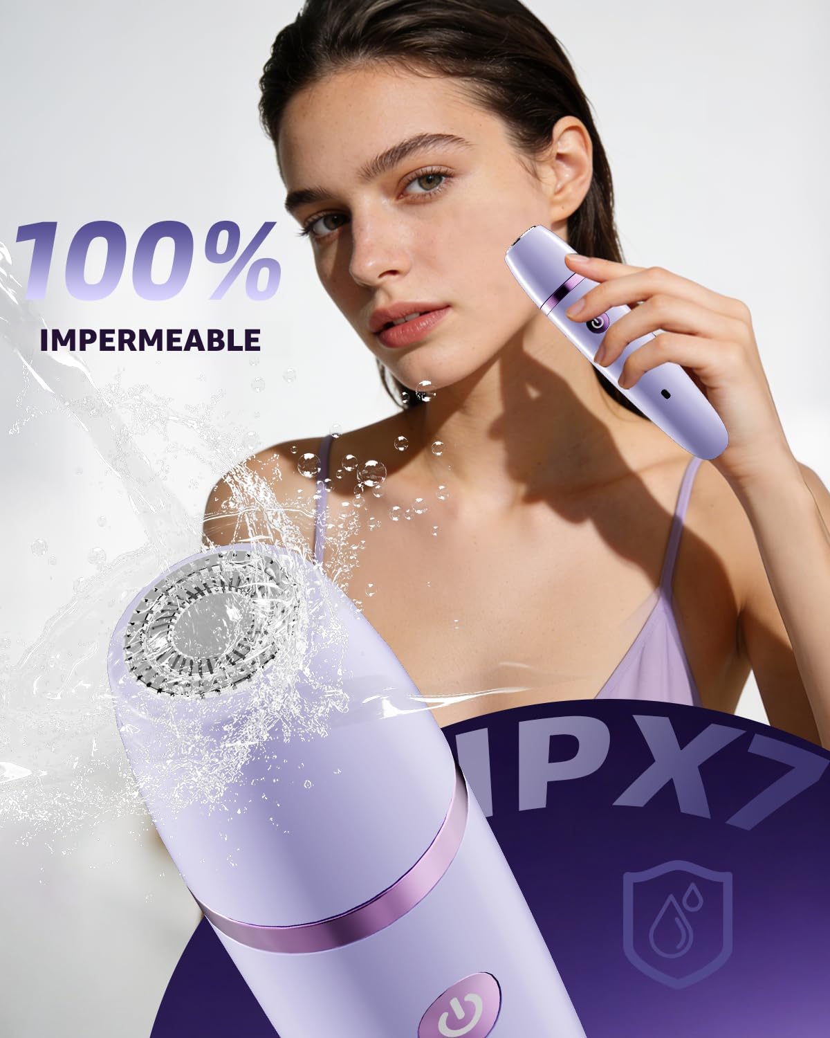 Ufree Maquinilla de Afeitar Eléctrica 3 en 1 para Mujer, Regalos pa...