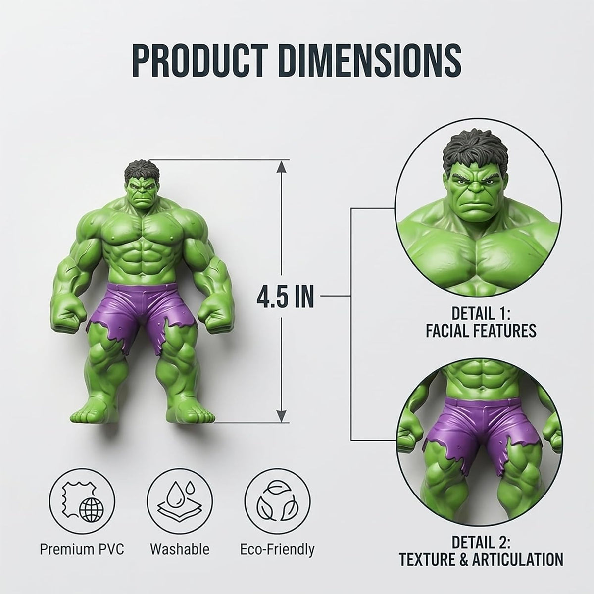 HLDMYYXGS 18 figuras de superhéroe, miniatura de leyendas heroicas...