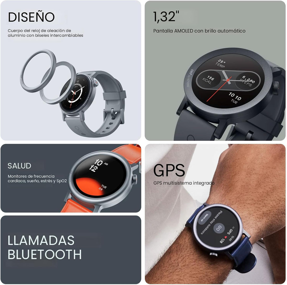 CMF Watch Pro 2 Reloj Inteligente para Hombres y Mujeres, Rastreado...