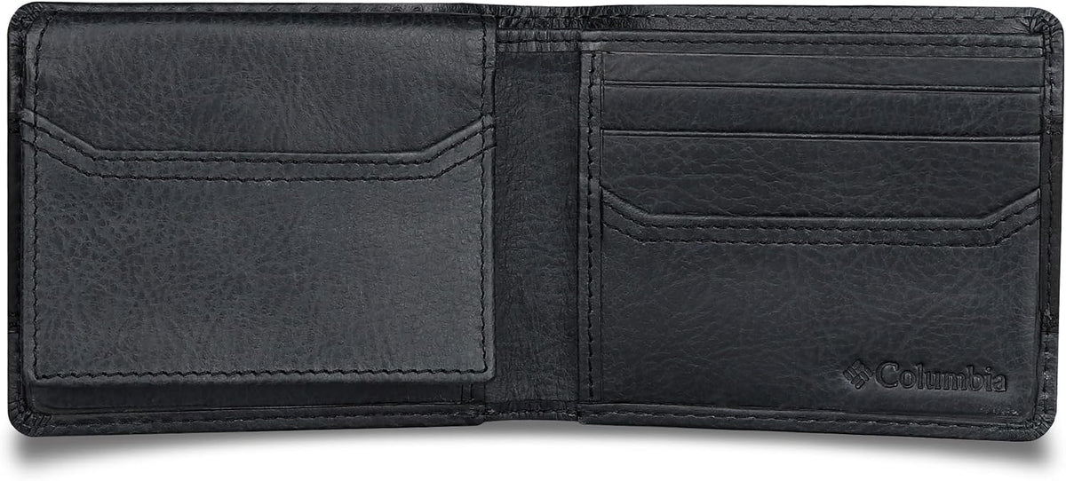 Columbia Billetera plegable delgada RFID para hombre con ventana de...