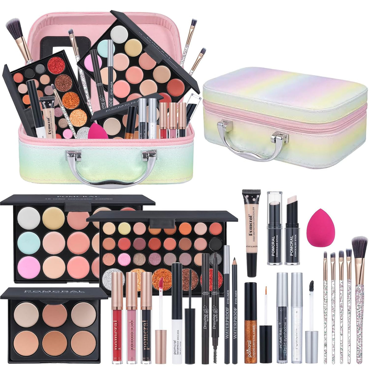 Kits de maquillaje para niñas adolescentes, juego de maquillaje par...