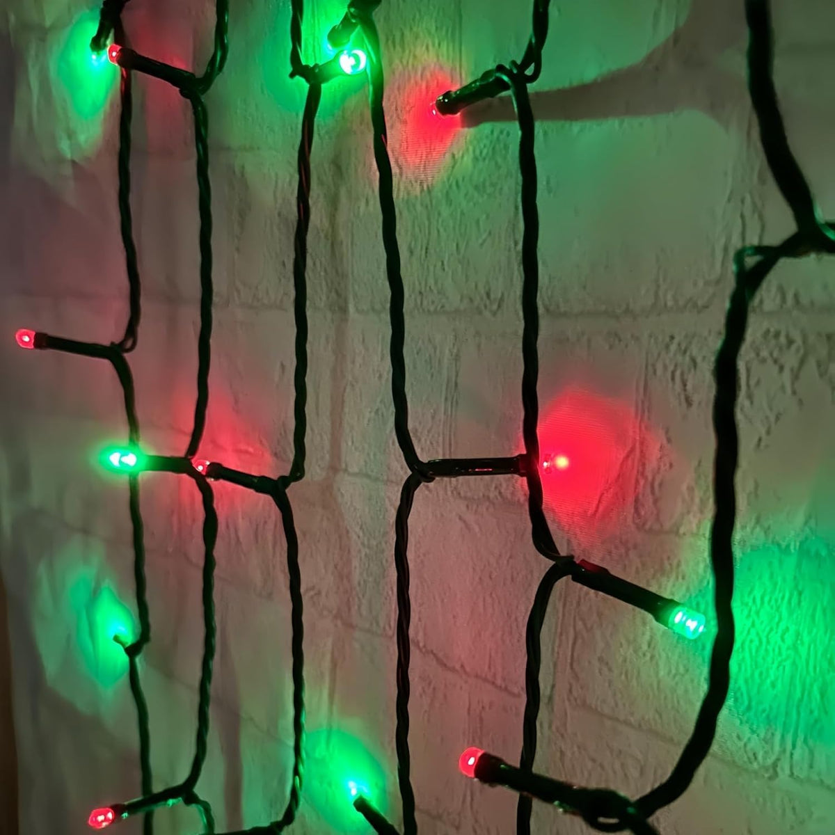 Tira de luces de Navidad extensibles de 75.8 pies con 200 luces LED...