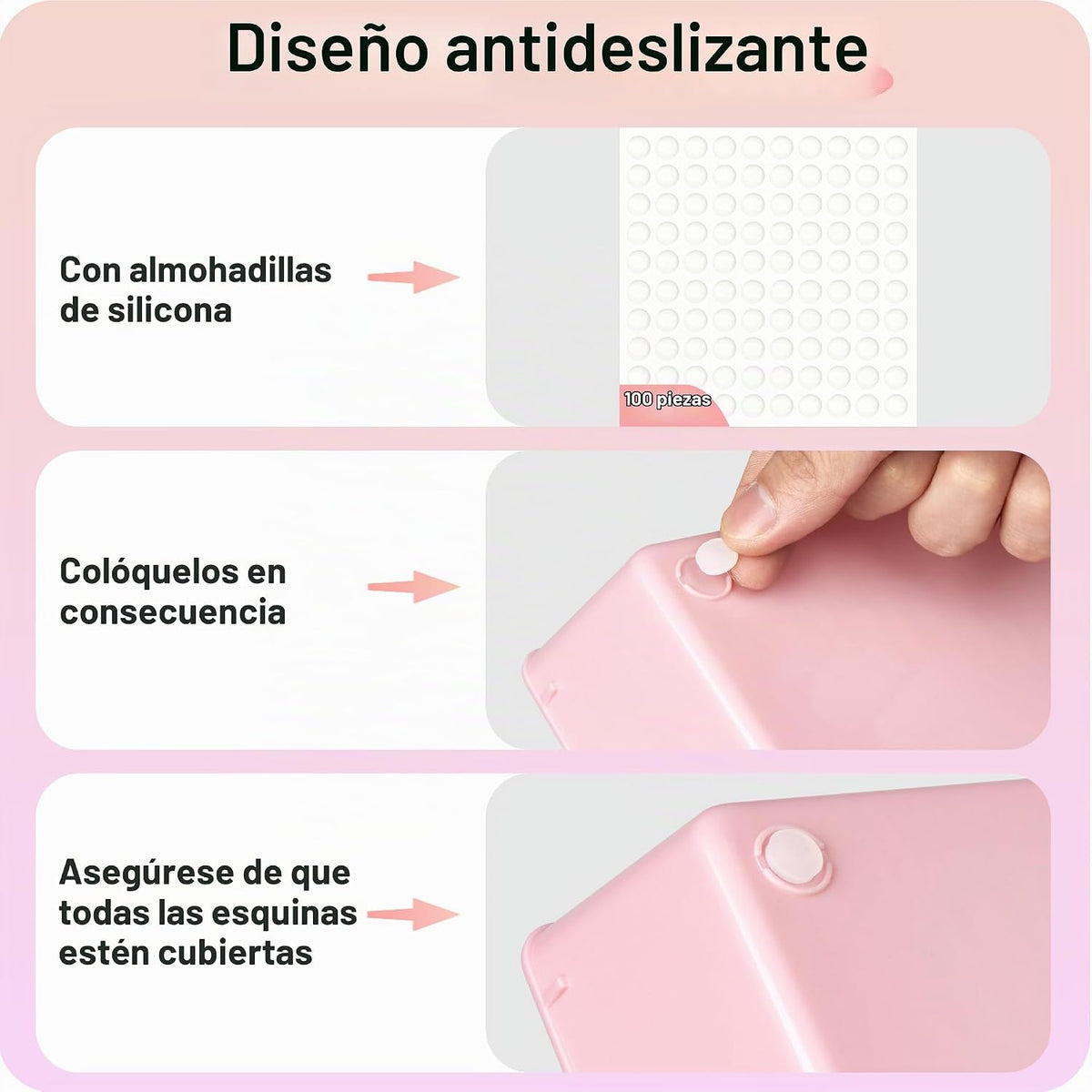 Vtopmart - Juego de 25 organizadores de cajones de plástico, 4 tama...