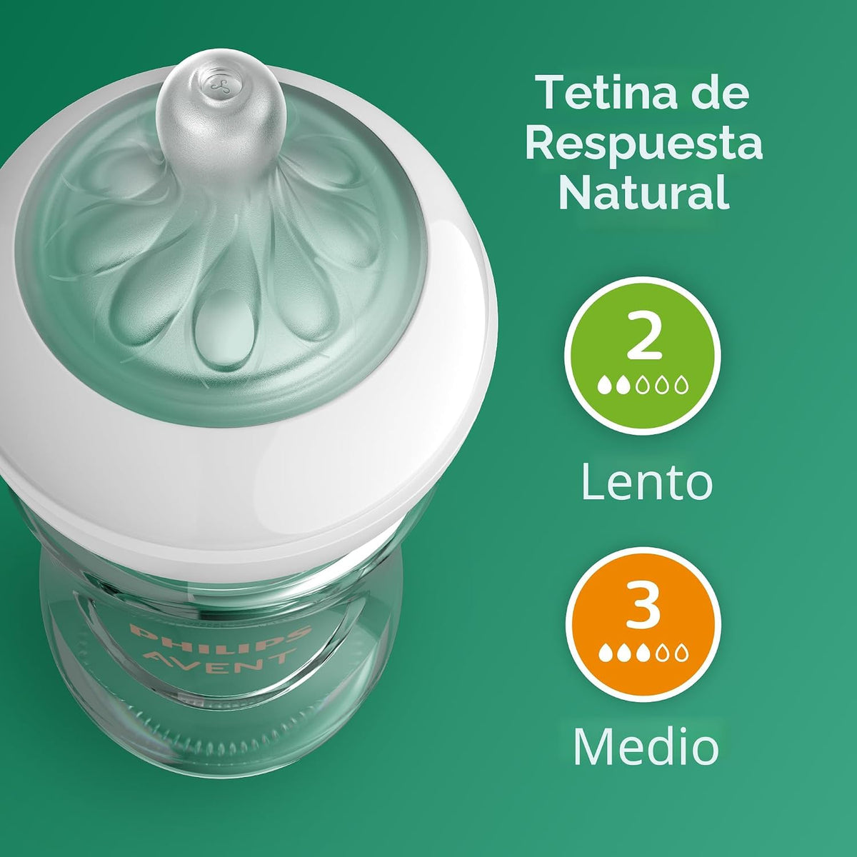 Philips Avent - Juego de regalo para recién nacido, 5 botellas, 2 f...