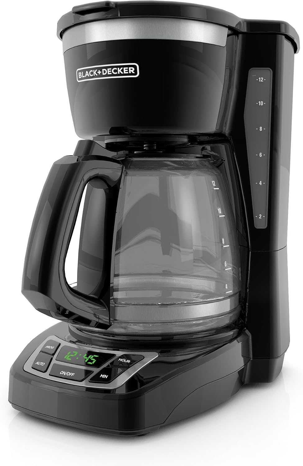 Cafetera de goteo BLACK+DECKER de 12 tazas con preparación Vortex |...