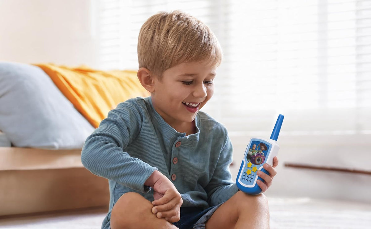 Toy Story 5 Walkie Talkies para niños, libre de estática y rango ex...