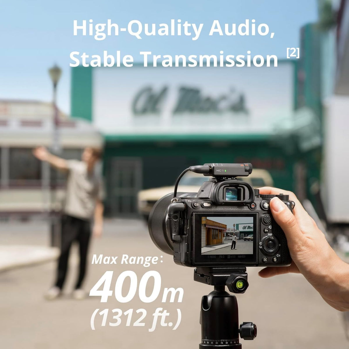 DJI Mic Mini (2 TX + 1 RX + estuche de carga), micrófono inalámbric...