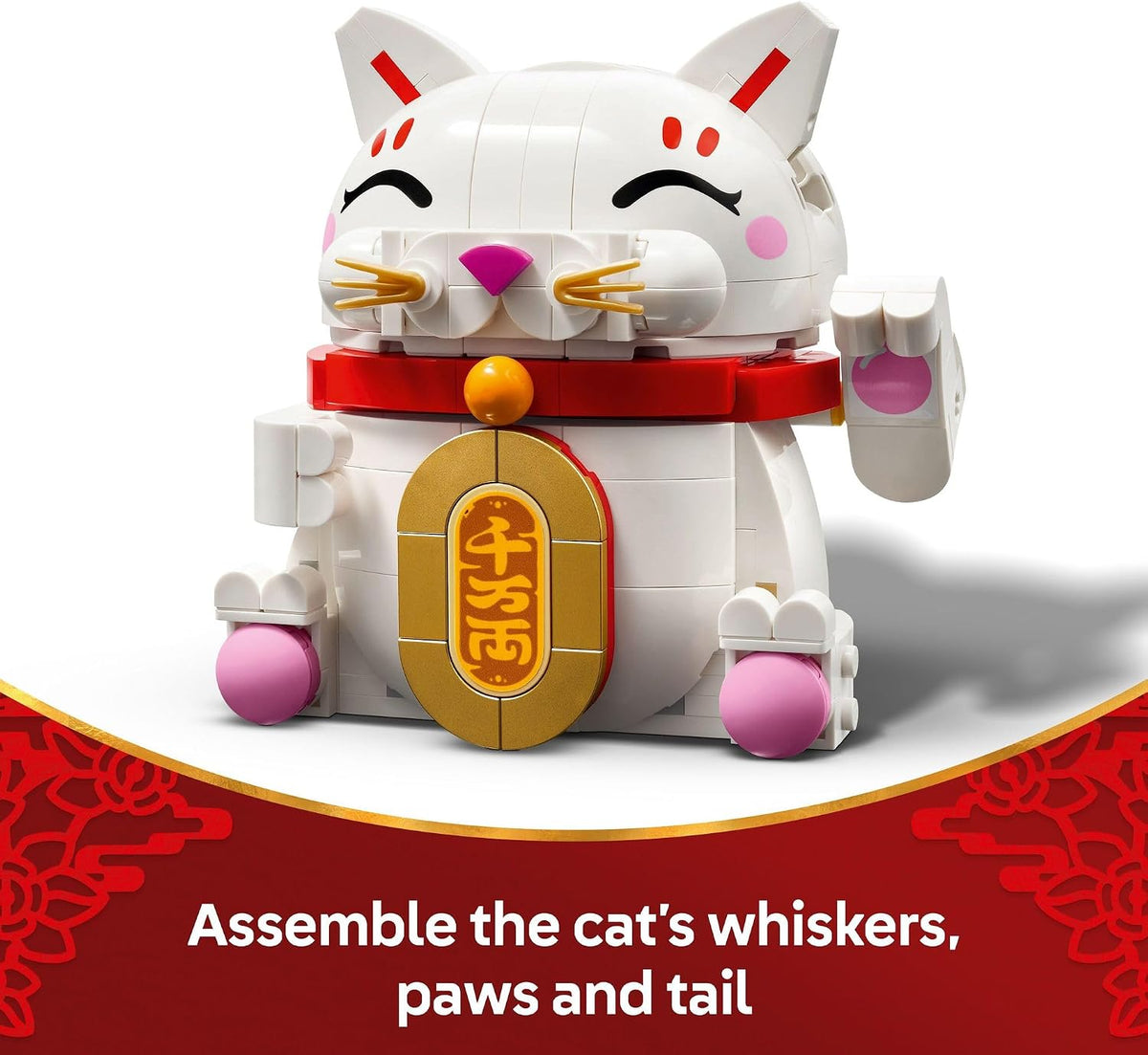 LEGO Lucky Cat 40813 | Juguetes de construcción para niñas y niños,...