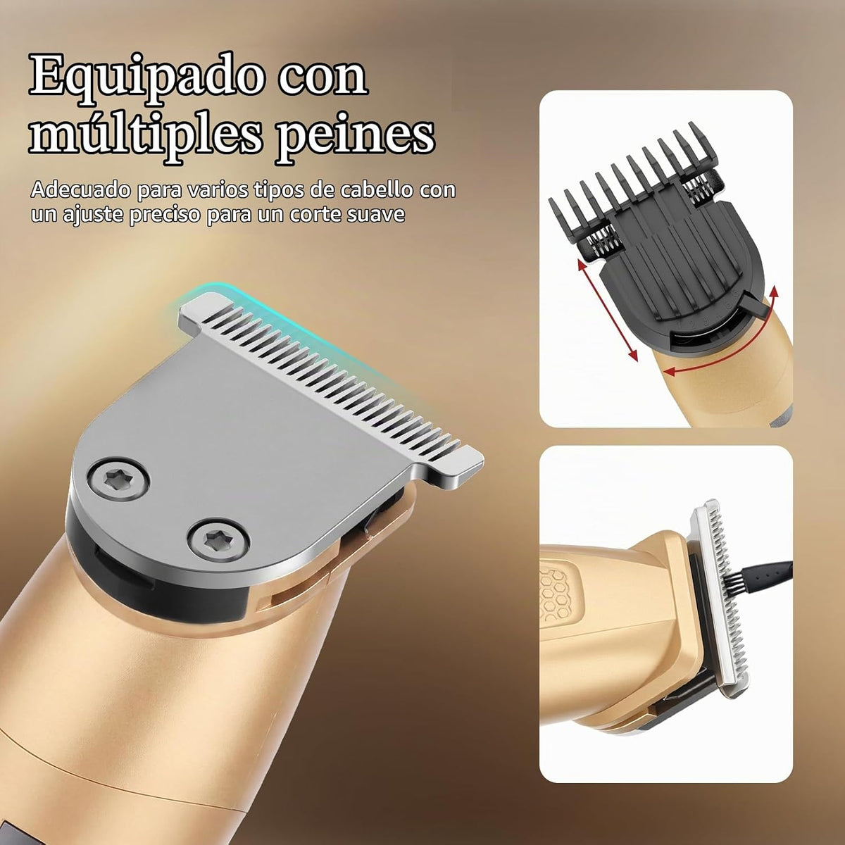 Manscape - Cortadora de barba y cuerpo para hombres, impermeable, k...