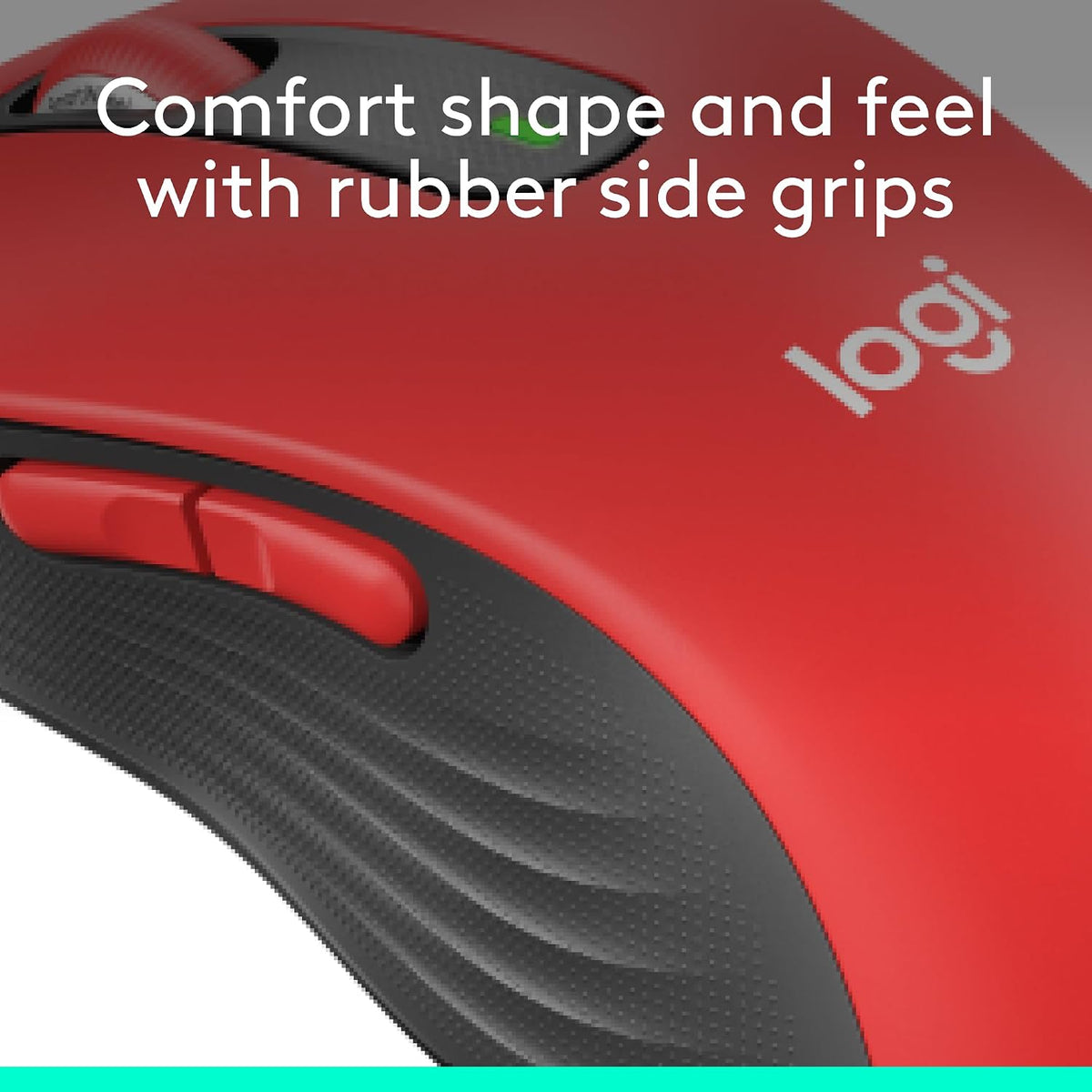 Logitech Signature M650 L Ratón inalámbrico de tamaño completo Mano...