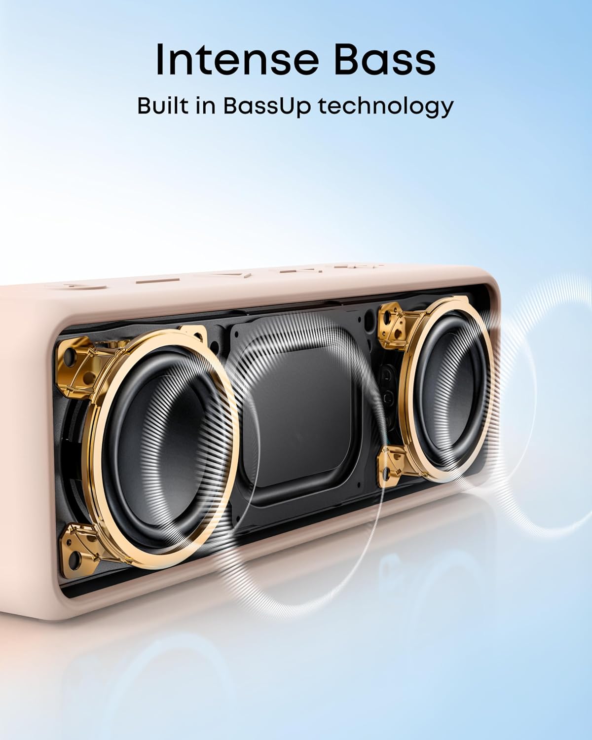 Anker Soundcore 2 Altavoz Bluetooth portátil, sonido estéreo, IPX7...