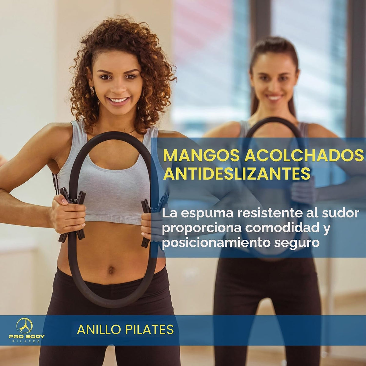 ProBody Pilates Círculo de Fitness \u2013 Anillo de Pilates de 14 P...