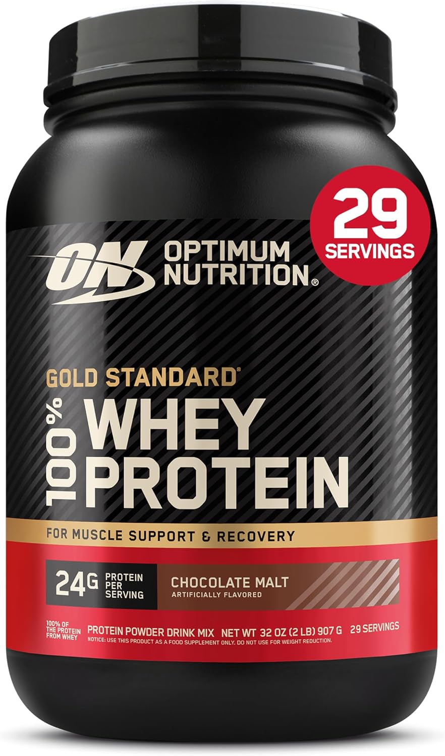 Optimum Nutrition Estándar dorado 100% Proteína de Suero de Leche e...