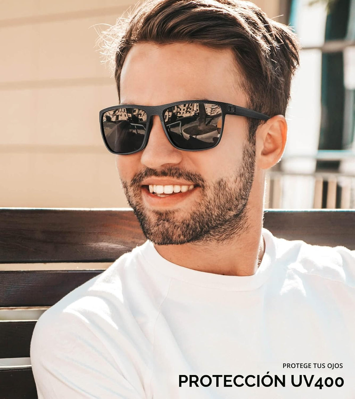 KALIYADI Gafas de sol polarizadas para hombre, gafas de sol clásica...