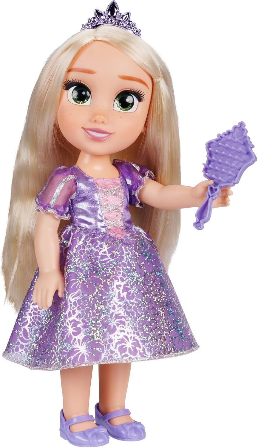 Disney Princess My Friend - Muñeca Rapunzel de 14 pulgadas de alto,...