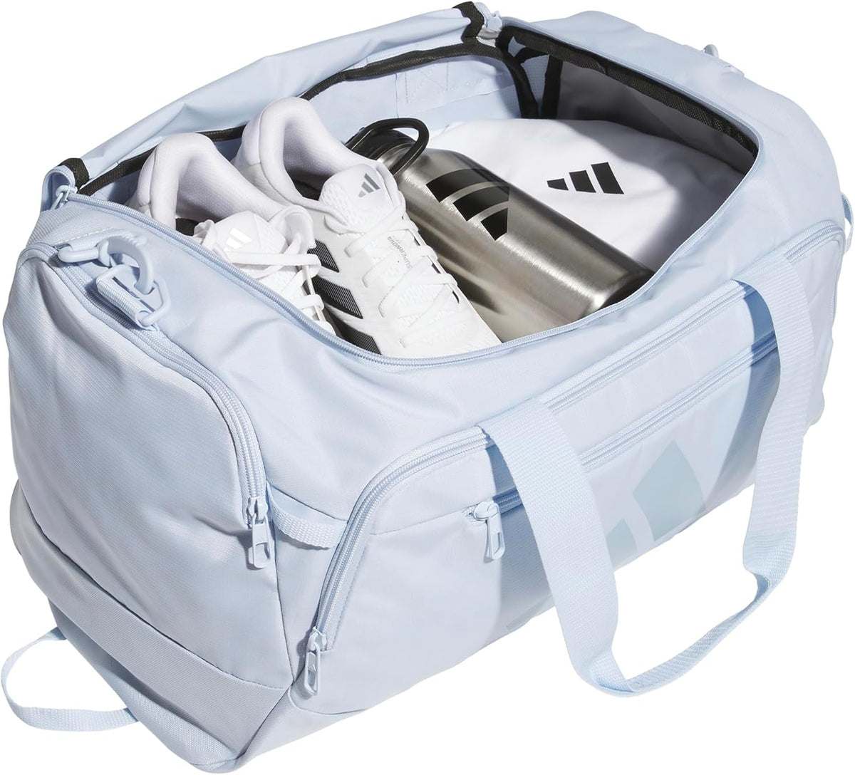 adidas Defender - Maleta deportiva, azul cielo cristal\/azul maravi...