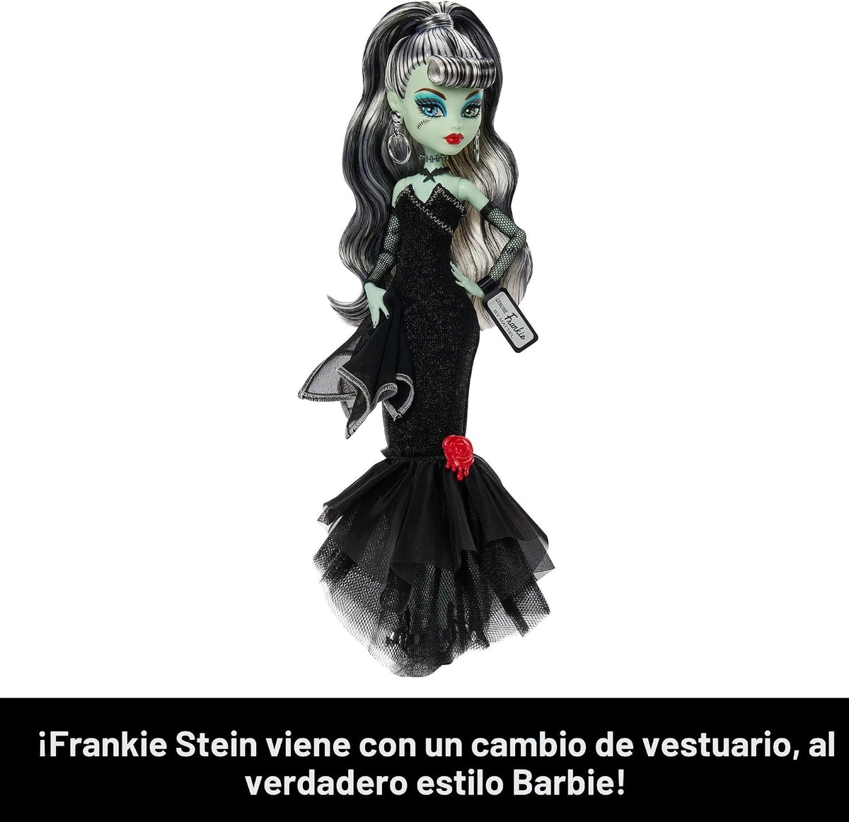 Monster High x Barbie Frankie Stein Doll con traje de baño inspirad...