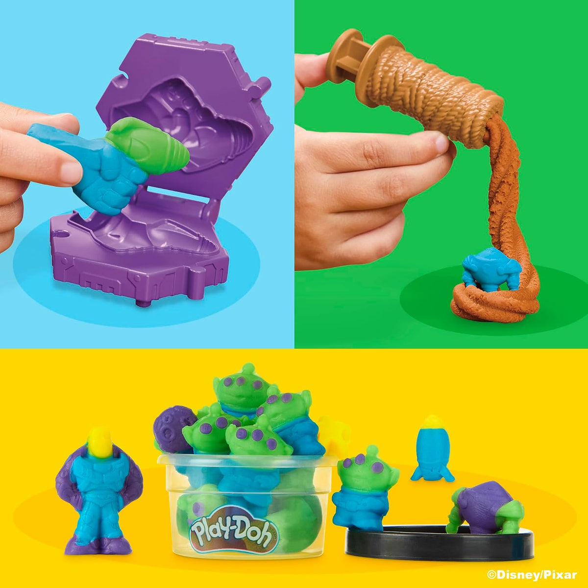 Play-Doh Toy Story - Juego de 5 creaciones espaciales, artes y manu...