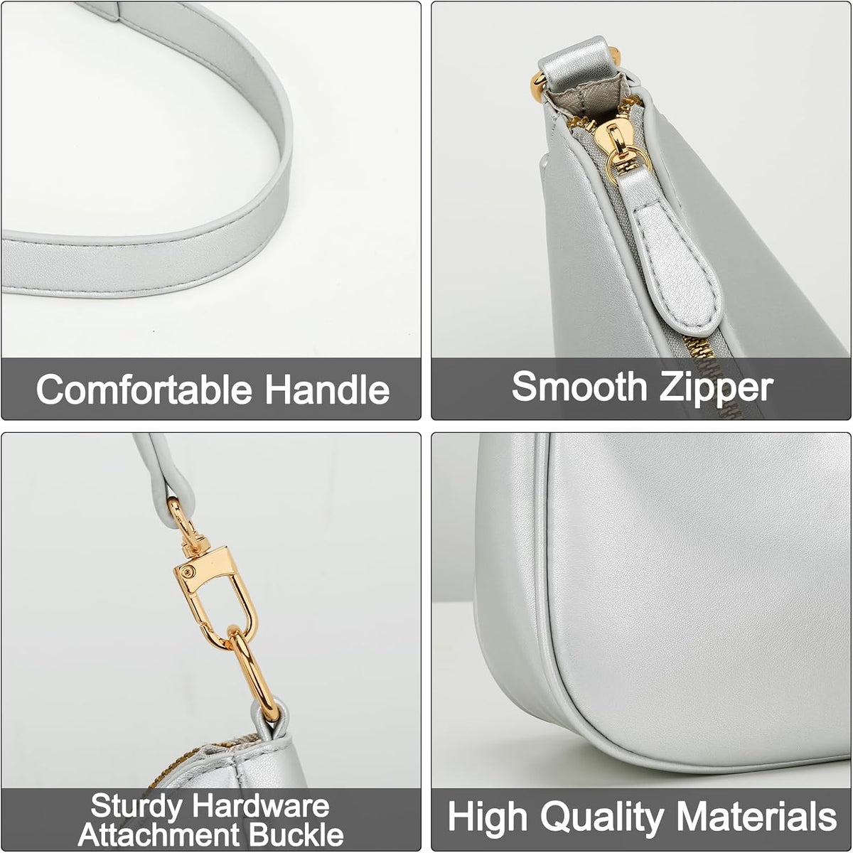 KKXIU Bolso de hombro para mujer, lindos bolsos y bolsos hobo | Bol...