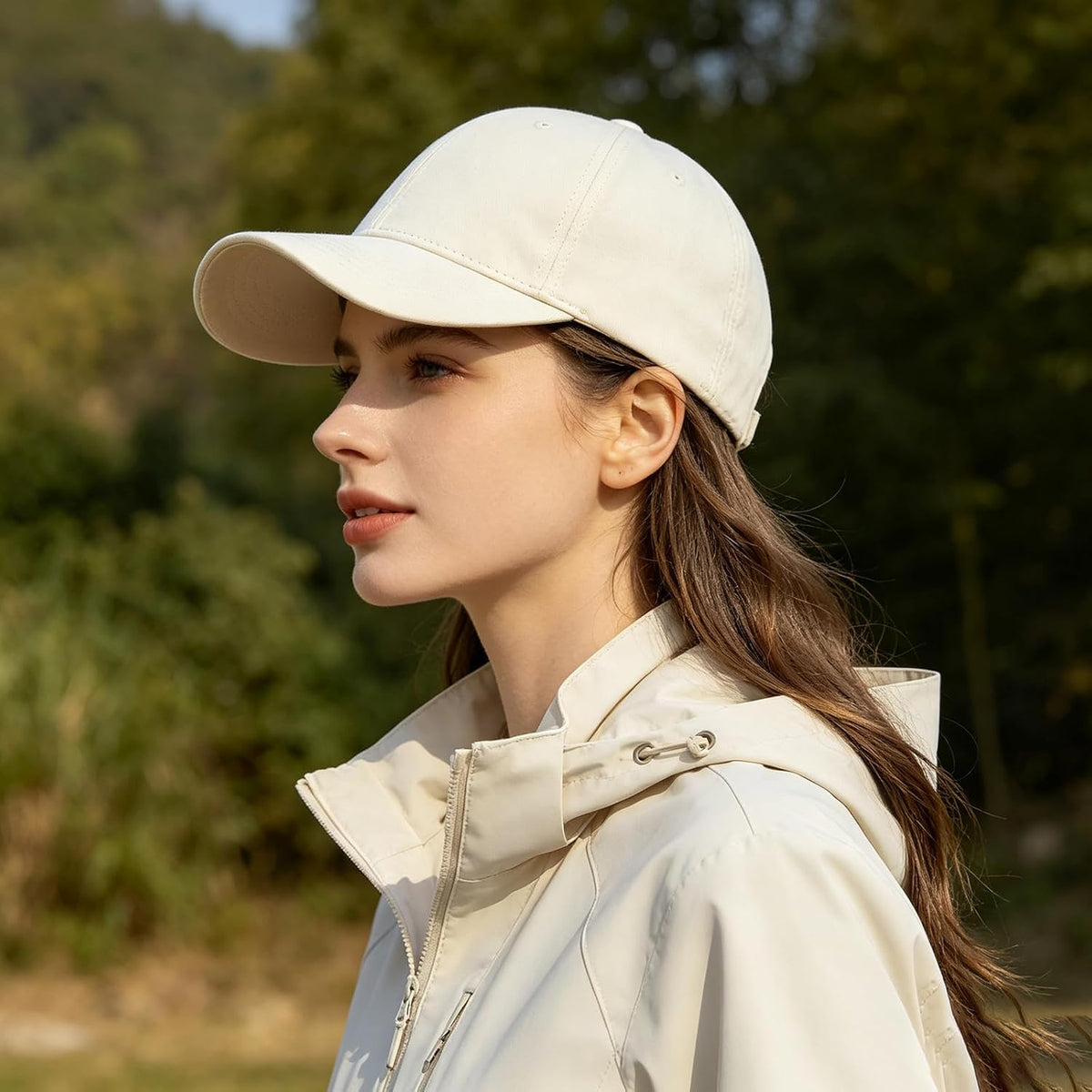 Paquete de 6 gorras de béisbol unisex de algodón lavado vintage, su...