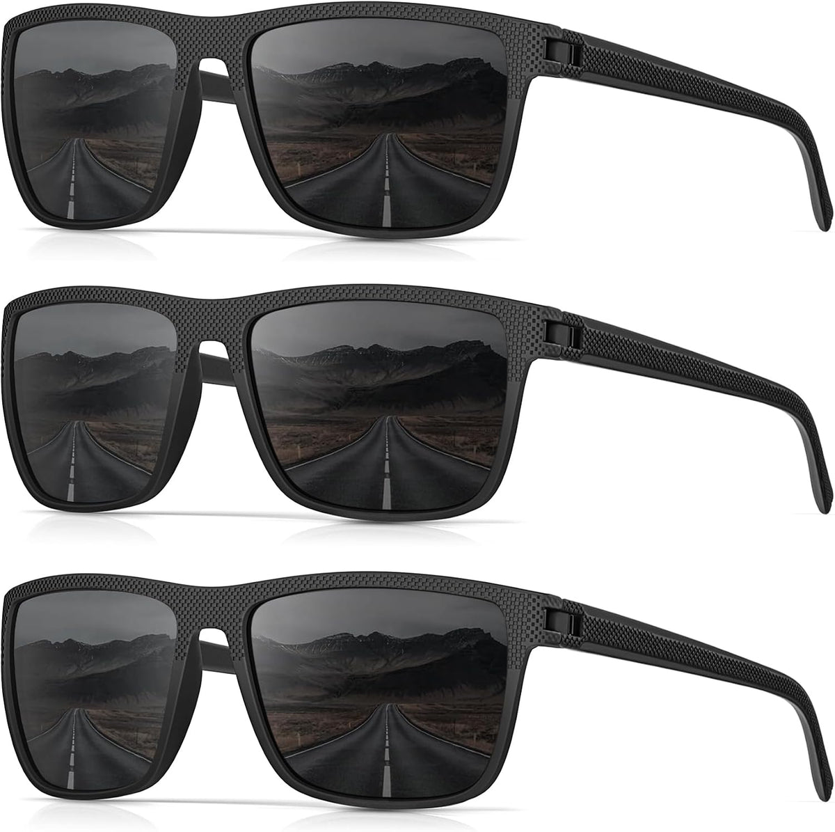 CIFOYA Gafas de sol polarizadas para hombre - Gafas de sol clásicas...