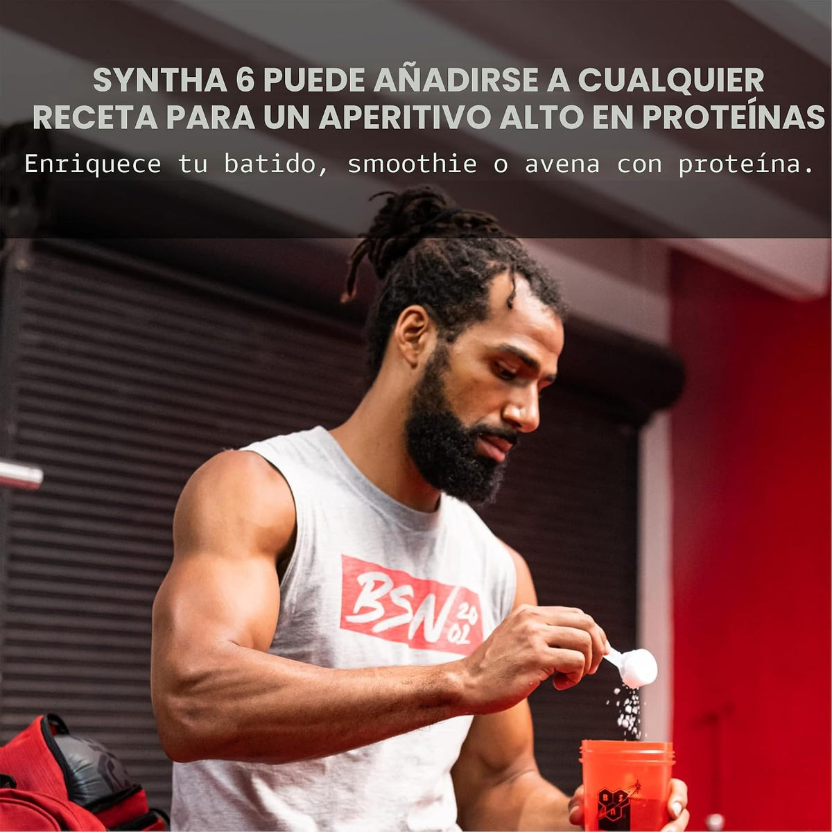 BSN SYNTHA-6 - Proteína en polvo premium, 0.21 onzas de fibra, aisl...