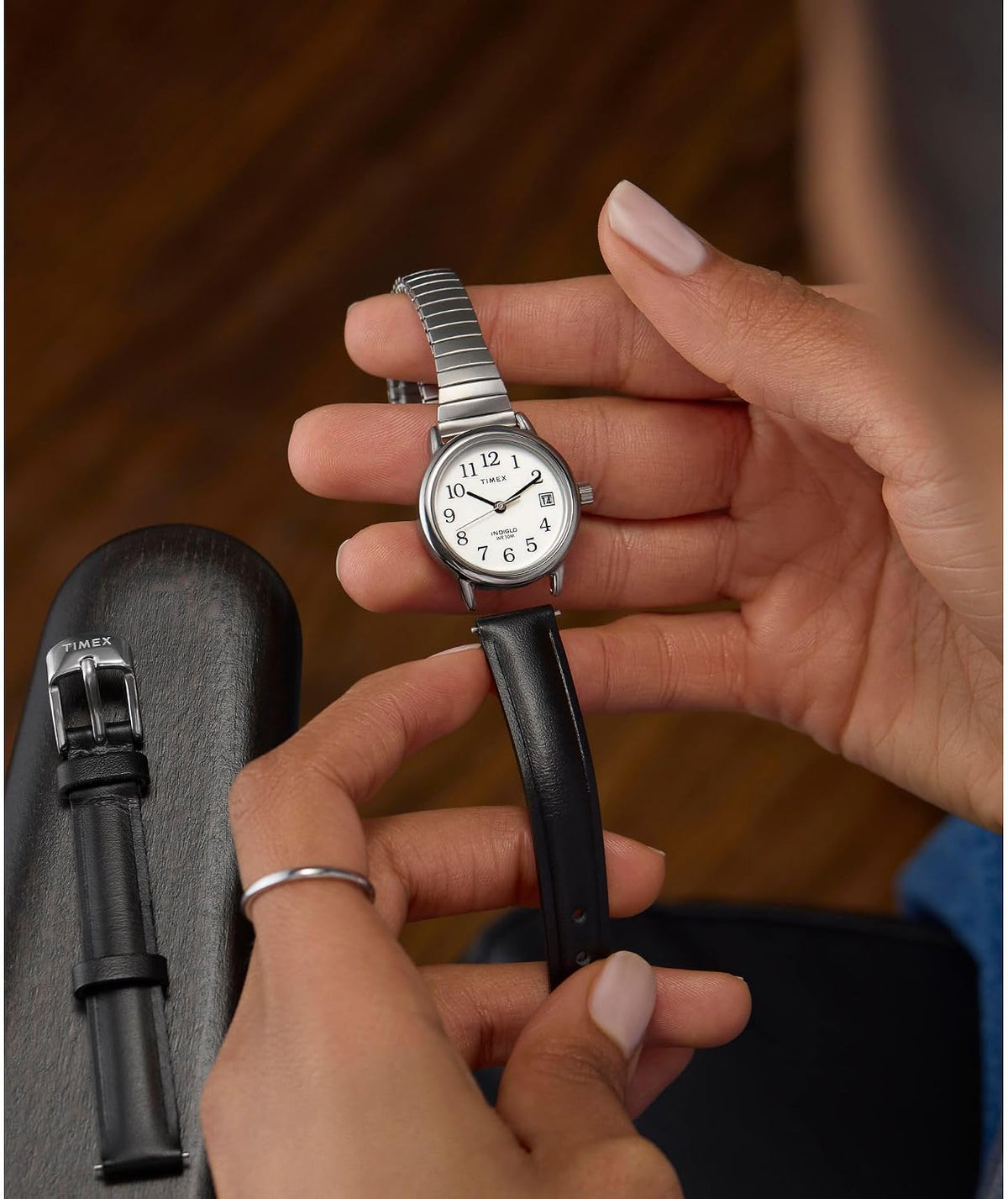 Timex Reloj Easy Reader para mujer