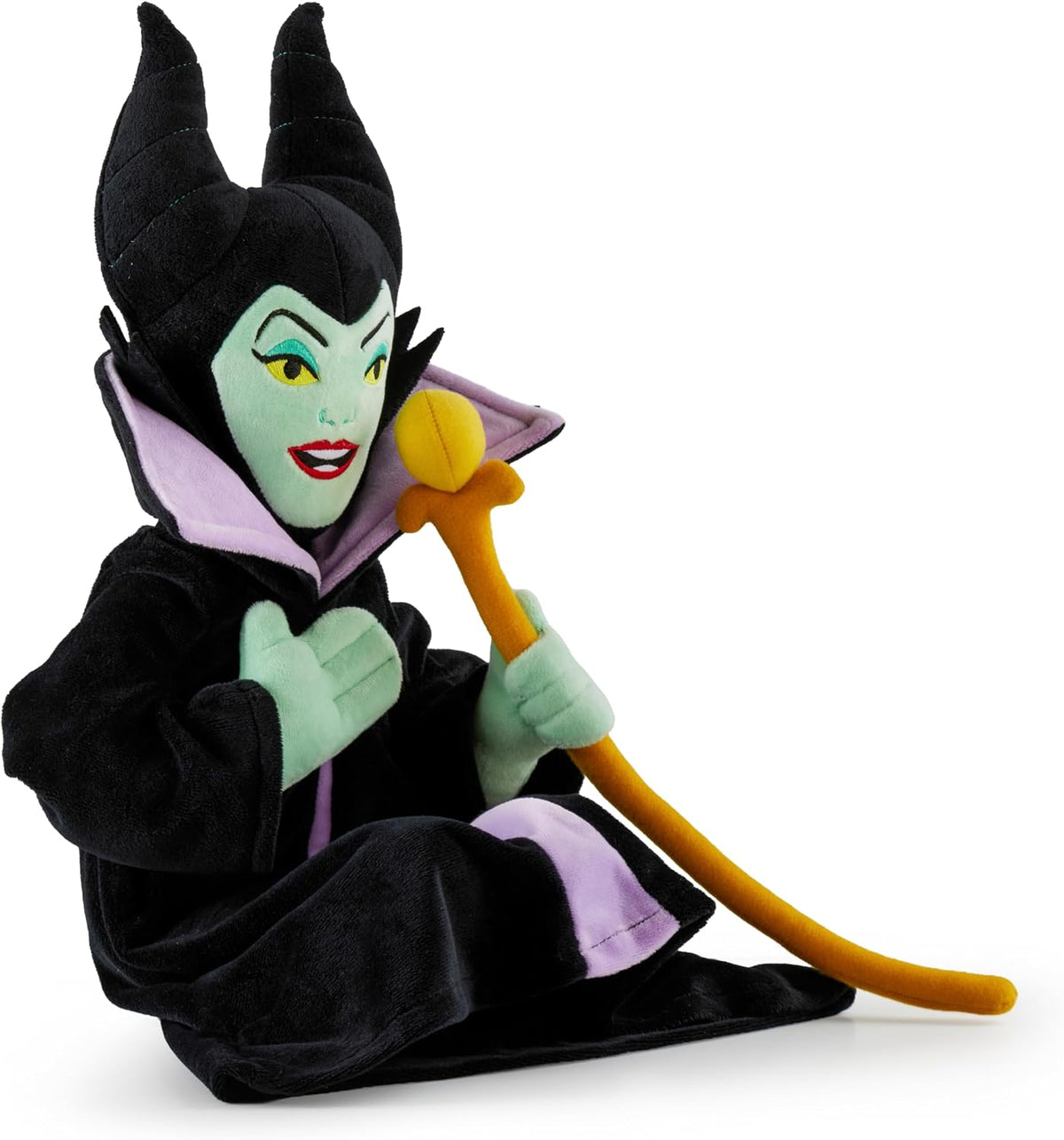 Disney Villains Maleficent Princess - Almohada de felpa para niños,...