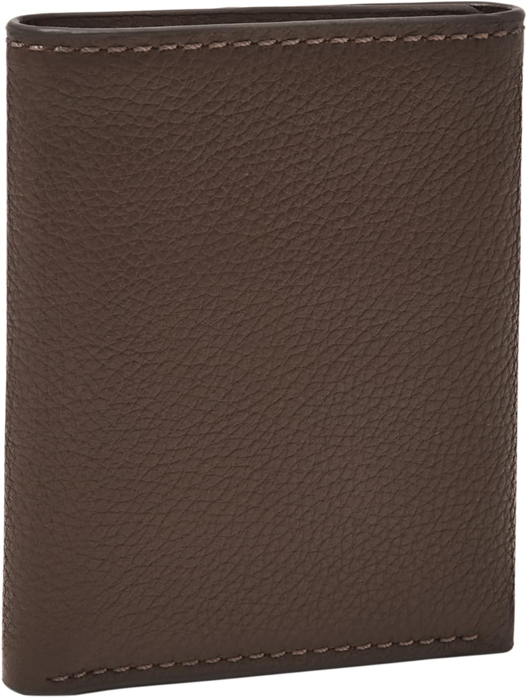 Fossil Carson - Cartera de piel triple para hombre